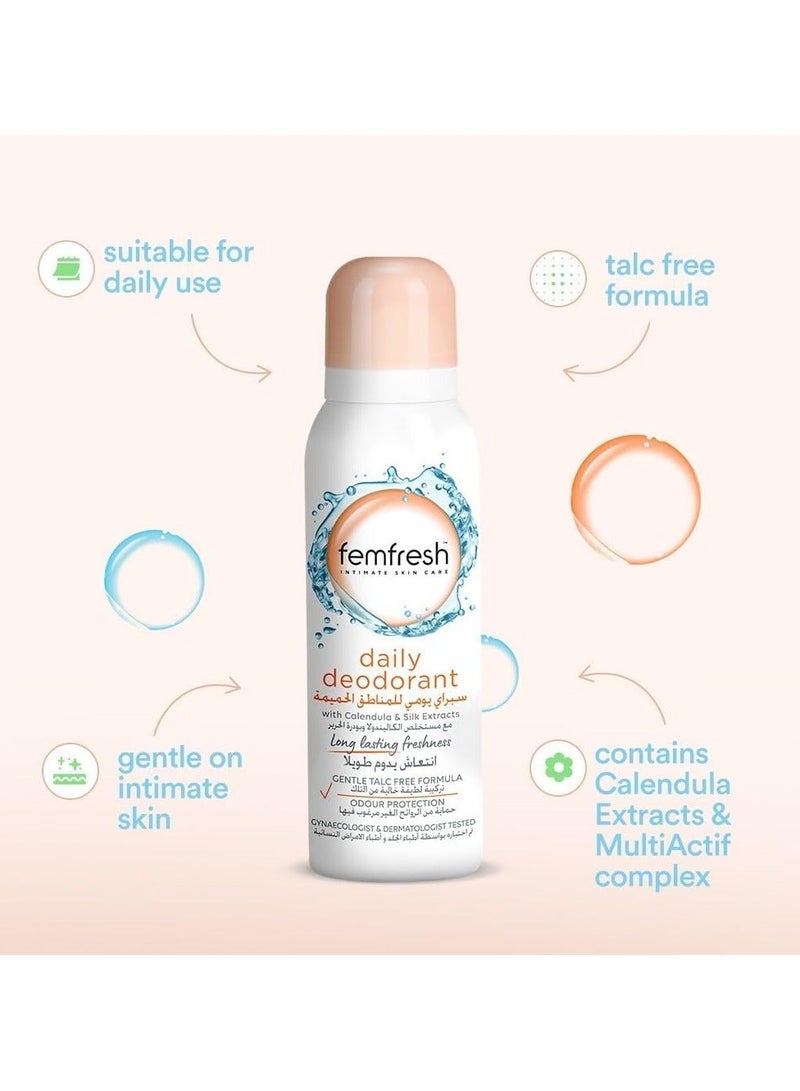 femfresh Daily Deodorant Spray - 125 ml - Image 4